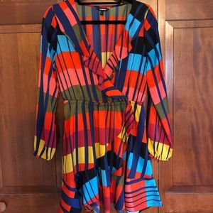 Express Multi Colored Dress ❤️🧡💛